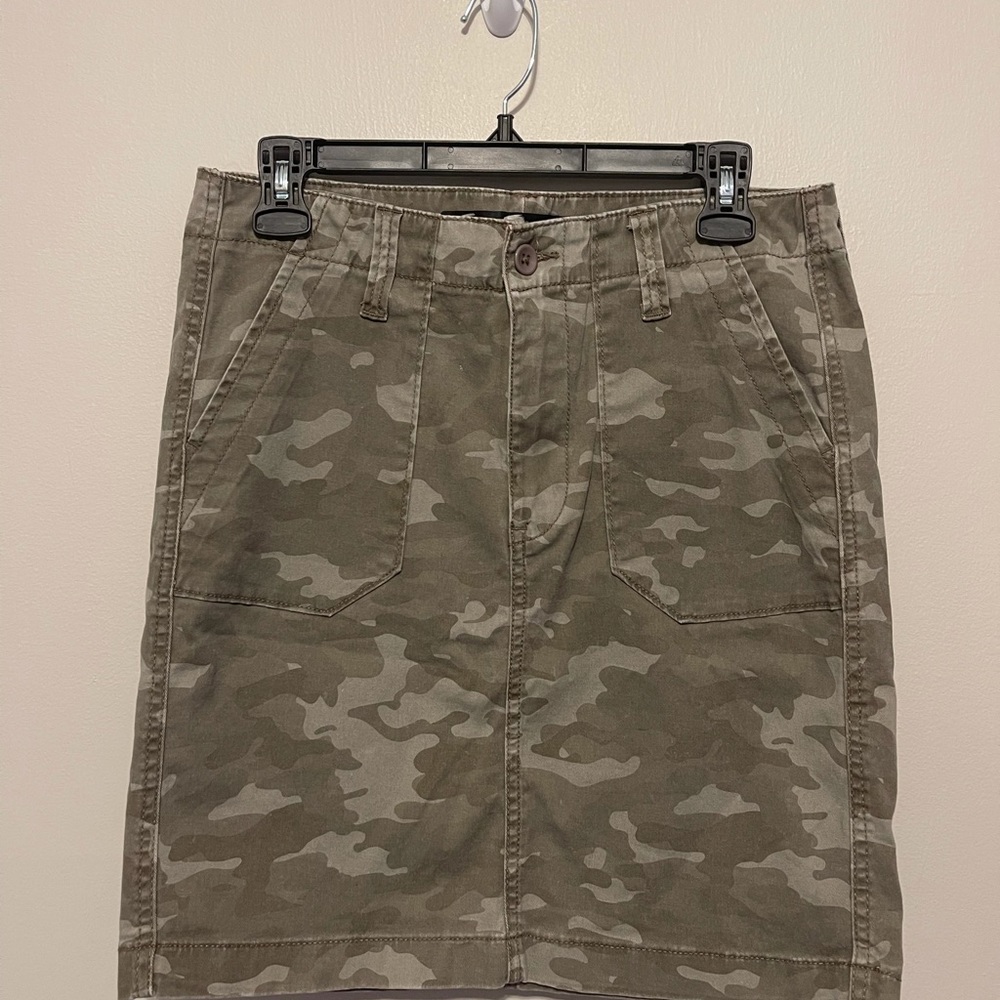 Seven Camo High Waisted Mini Skirt - Picture 6 of 7